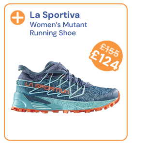 La Sportiva Women's Mutant Running Shoe. Reduced from £155 to £124.