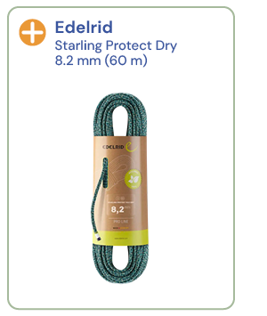 Edelrid Starling Protect Dry 8.2mm (60m) - Blue. 