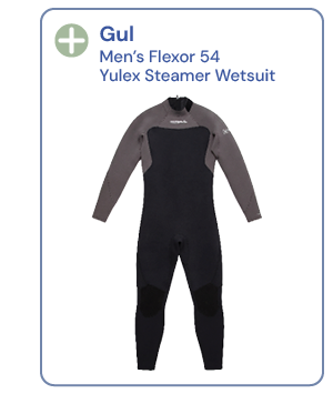 Gul Men's Flexor 54 Yulex Steamer Wetsuit - Black. 