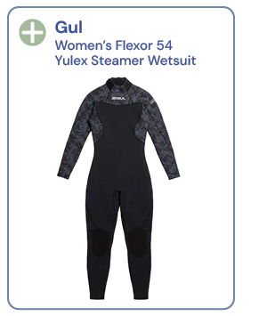 Gul Women's Flexor 54 Yulex Steamer Wetsuit - Black