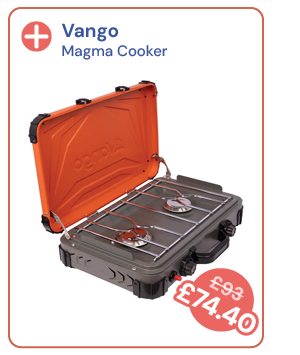 Vango Magma Cooker - Orange. Reduced from £93 to £74.40