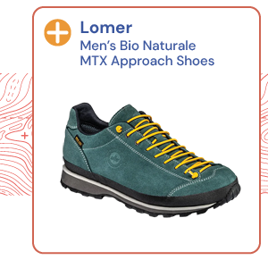 Lomer Men's Bio Naturale MTX Approach Shoes - Green