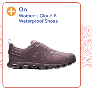 On Women's Cloud 6 Waterproof Shoes - Purple