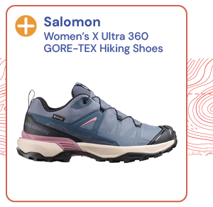Salomon Women's X Ultra 360 GORE-TEX Hiking Shoes - Blue