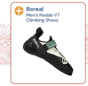 Boreal Men's Nodab V7 Climbing Shoes - White