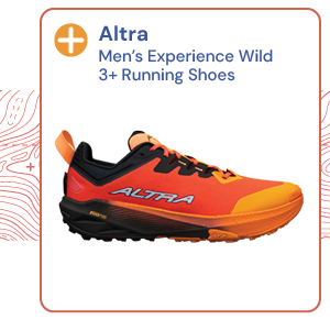 Altra Men's Experience Wild 3+ Running Shoes - Black/Orange