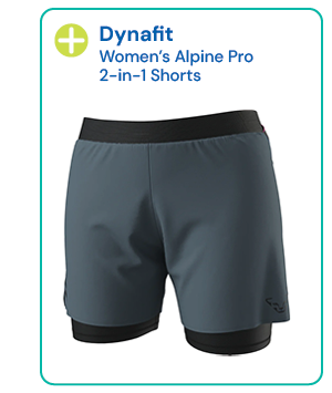 Dynafit Women's Alpine Pro 2-in-1 Shorts - Blue