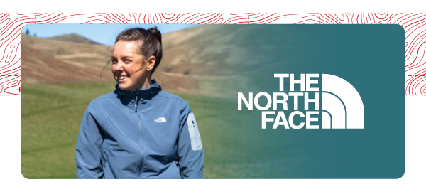 THE NORTH FACE. A woman wears The North Face Women's Hybrid Tek Approach Hooded Jacket in Grey.