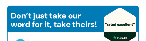 Don't just take our word for it, take theirs! We're rated 