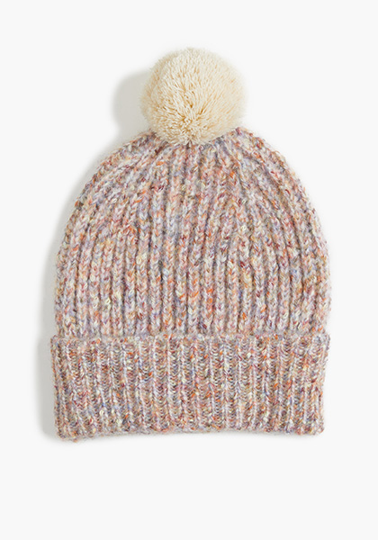 Jill Recycled Rib Bobble Hat