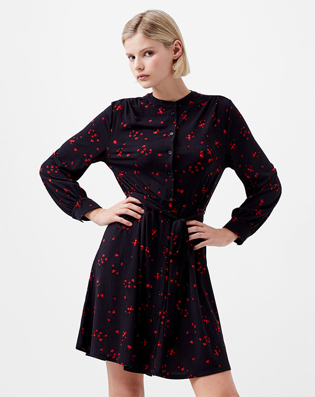 Floramour Meadow Long Sleeve Tie Dress