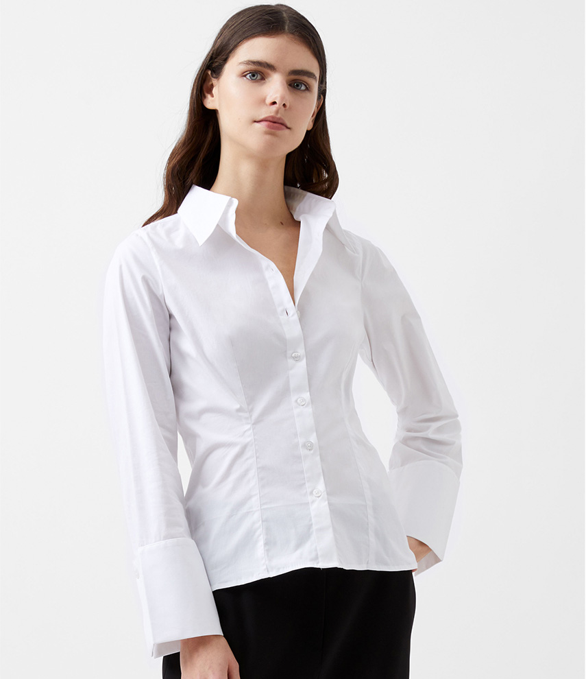 Isabelle Poplin Classic Shirt