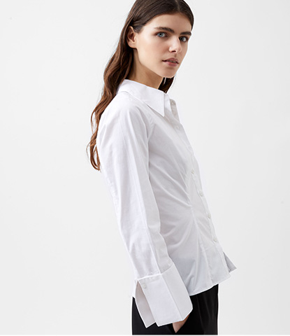 Isabelle Poplin Classic Shirt