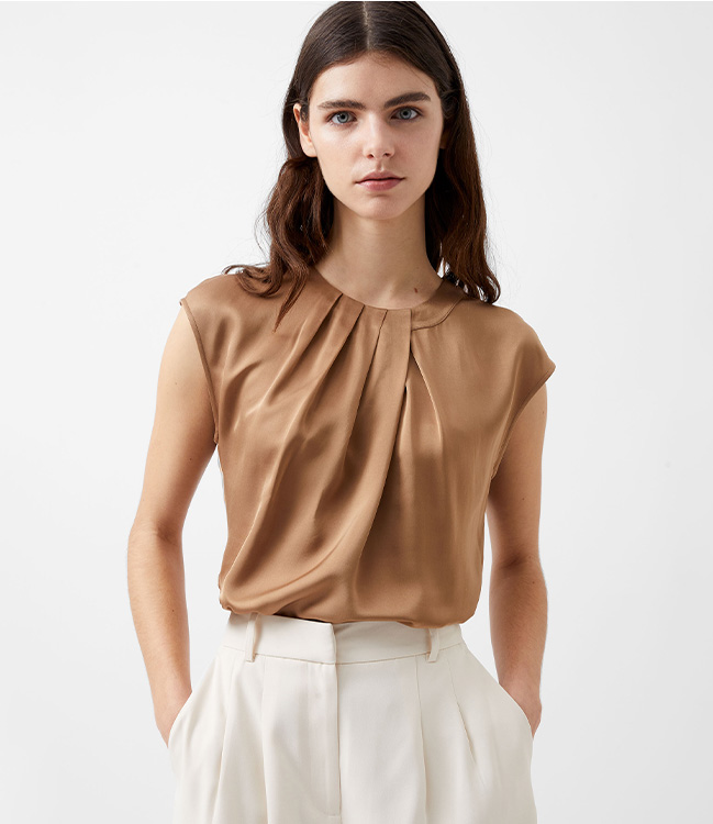 Ennis Satin Blouse