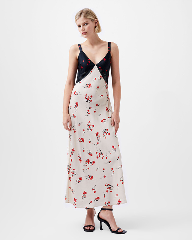 Floramour Ennis Eco Satin Slip Dress