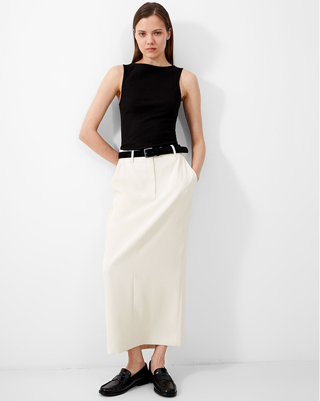 Harrie Suiting Midaxi Skirt