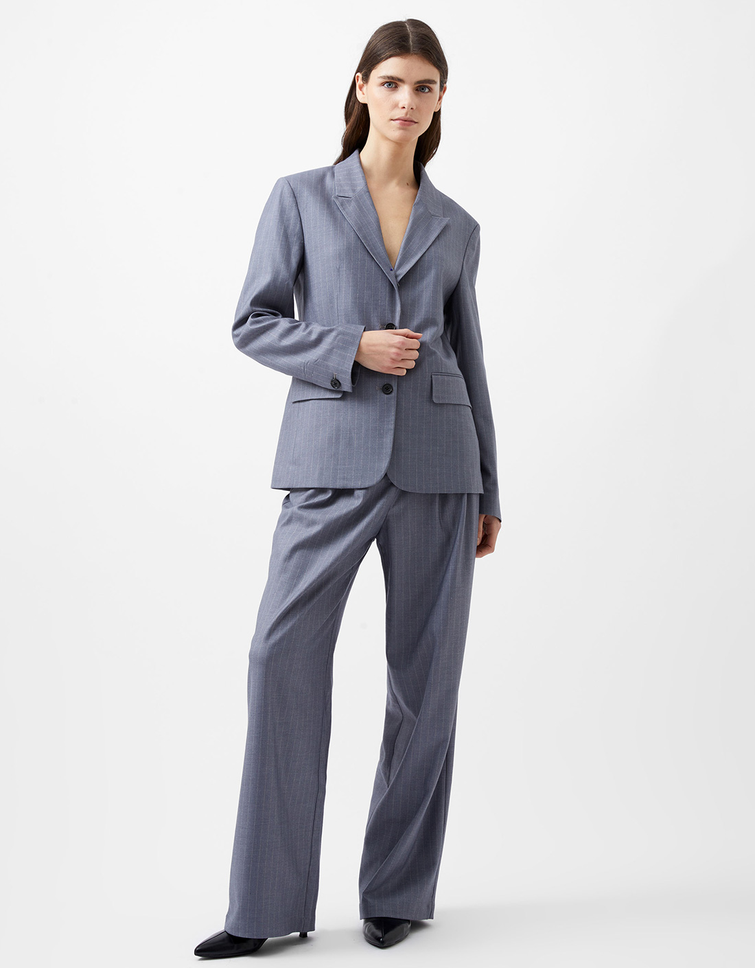 Fiorella Pinstripe Blazer