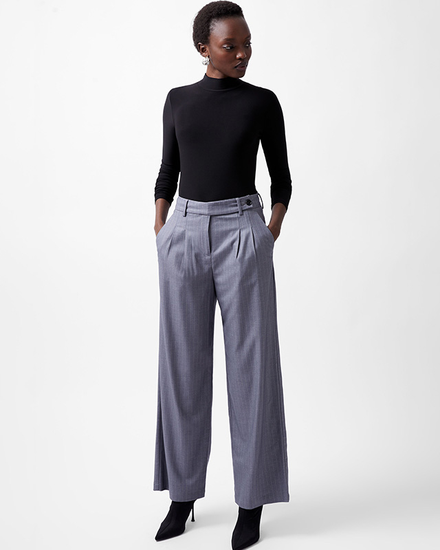 Fiorella Pinstripe Trousers