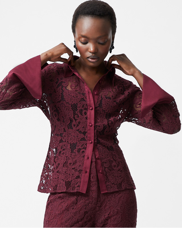 Asura Lace Long Sleeve Shirt