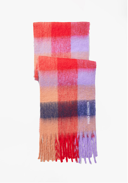 Super Soft Check Scarf