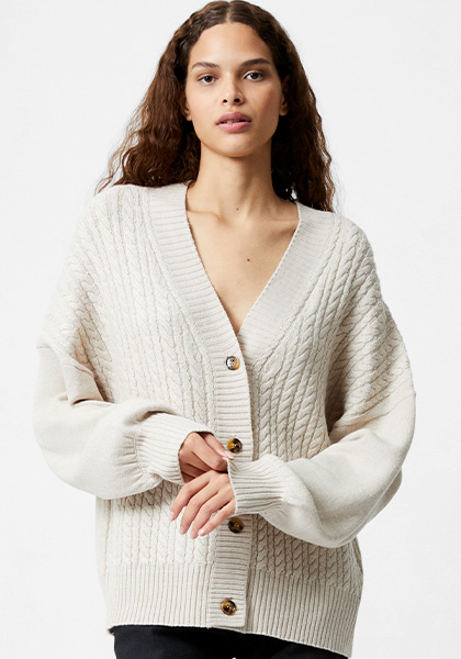 Babysoft Cable Knit Cardigan