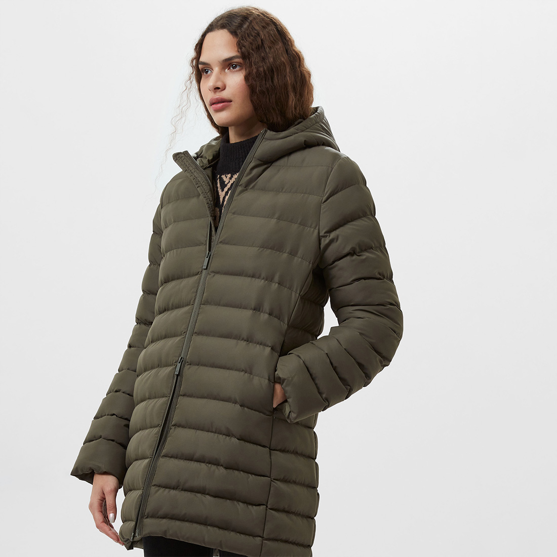 Hooded Puffer Coat