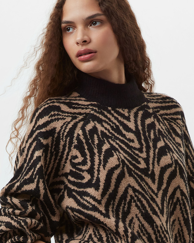 Animal Pattern Jumper