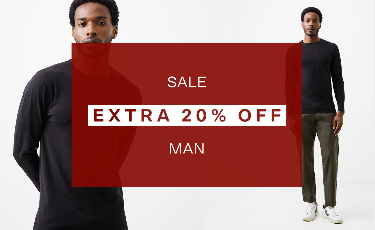 EXTRA 20% OFF  MEN'S SALE