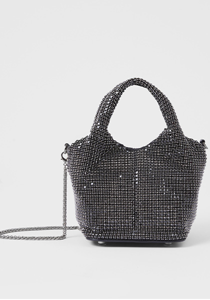 Diamante Bucket Bag