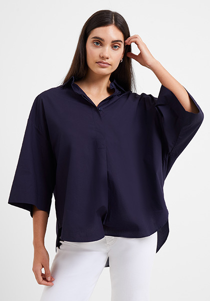 Rhodes Poplin Popover Shirt