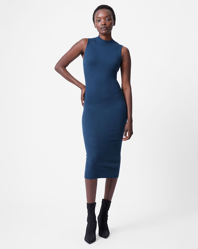 Babysoft Bodycon Midi Dress