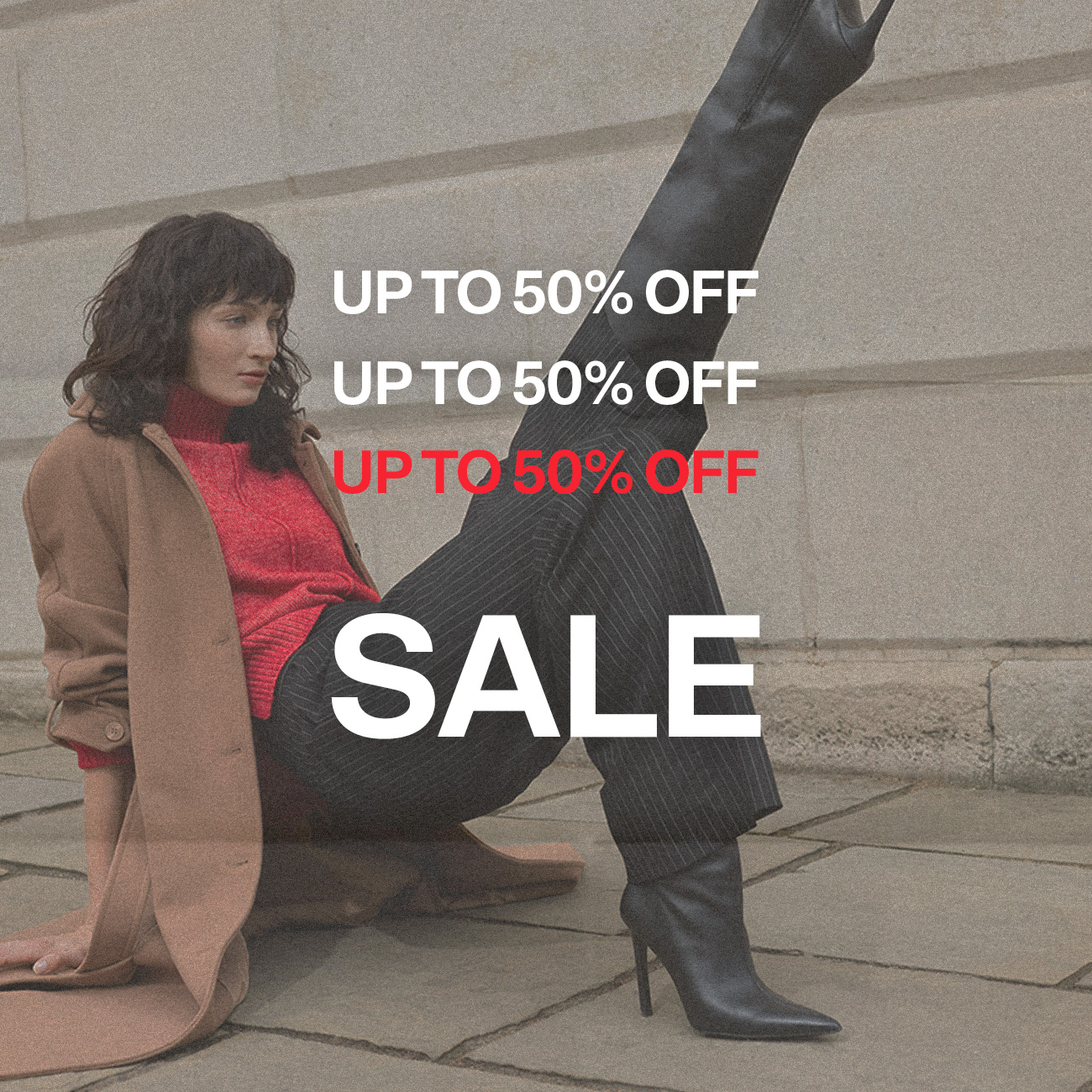 SALE: UP TO 50% OFF