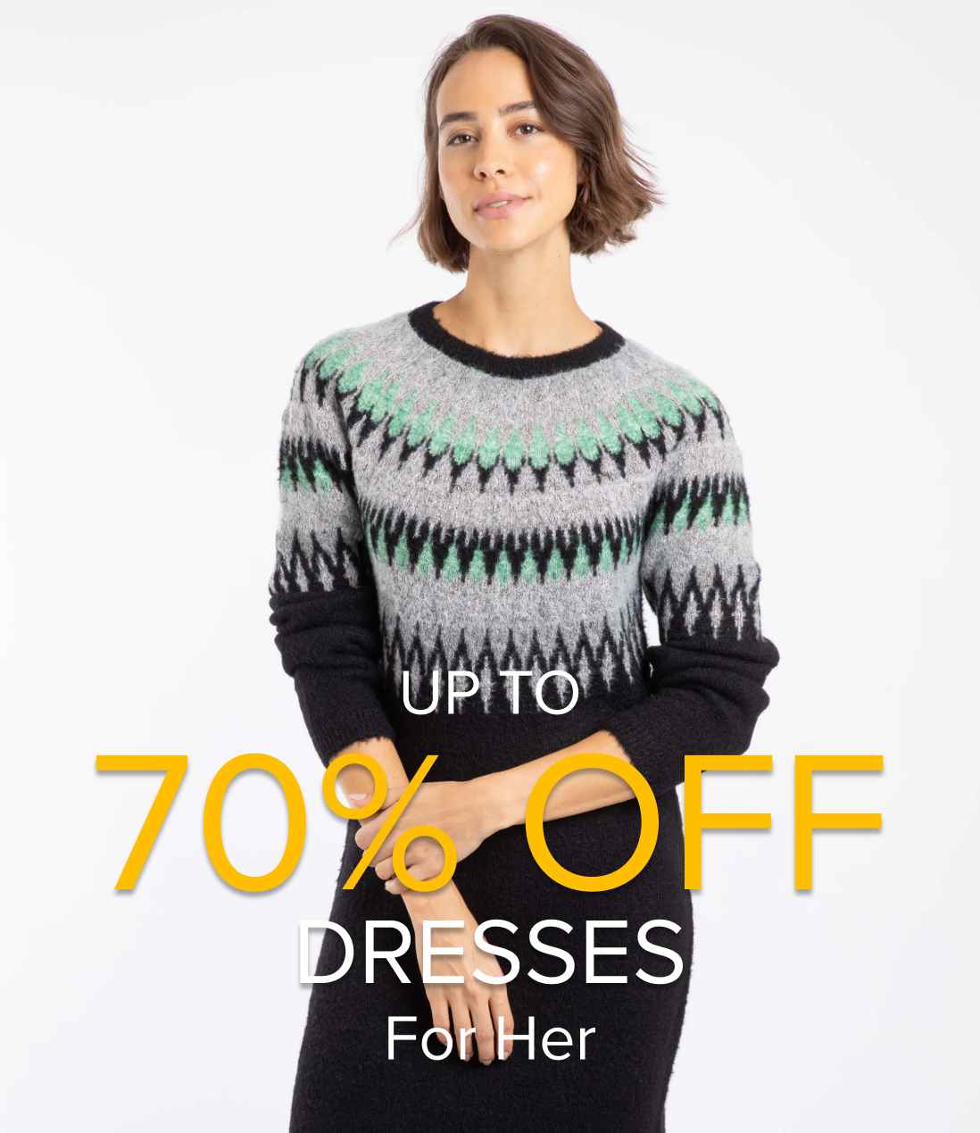 Up to 70% off Women's dresses