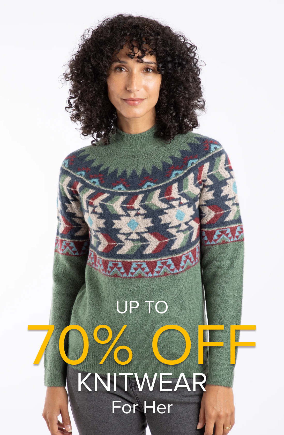 Up to 70% off Women's Knitwear