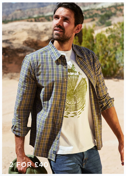 Woodsman Front Print Eco T-Shirt