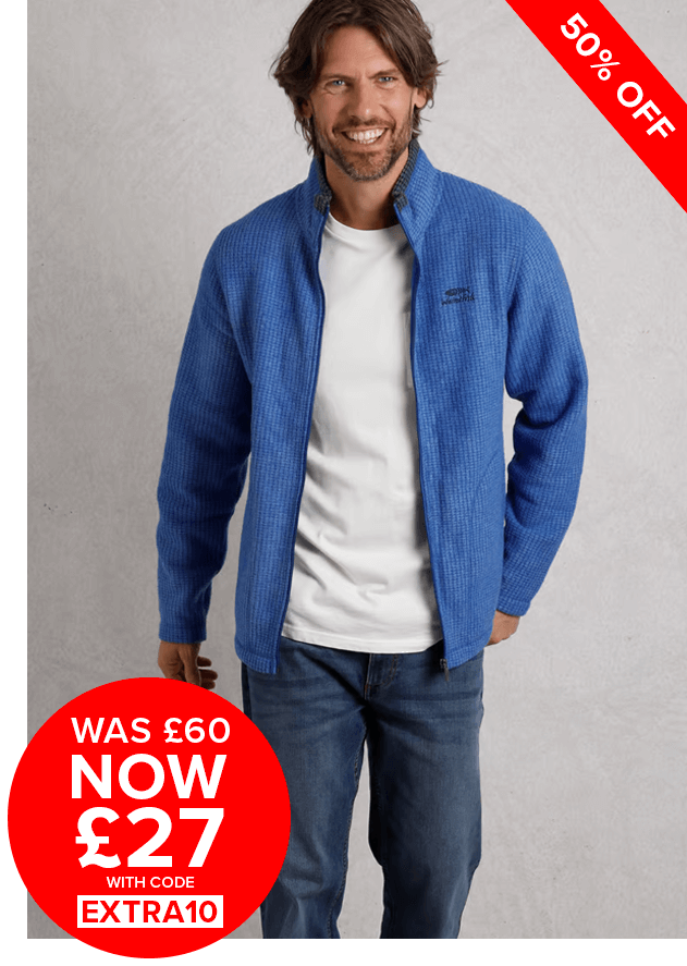 Shires Eco Full Zip Grid Fleece