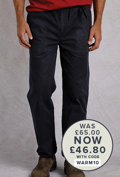 Warkworth Relaxed Casual Cargo Trousers