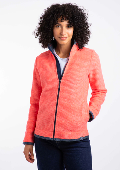Ariana Full Zip Grid Fleece