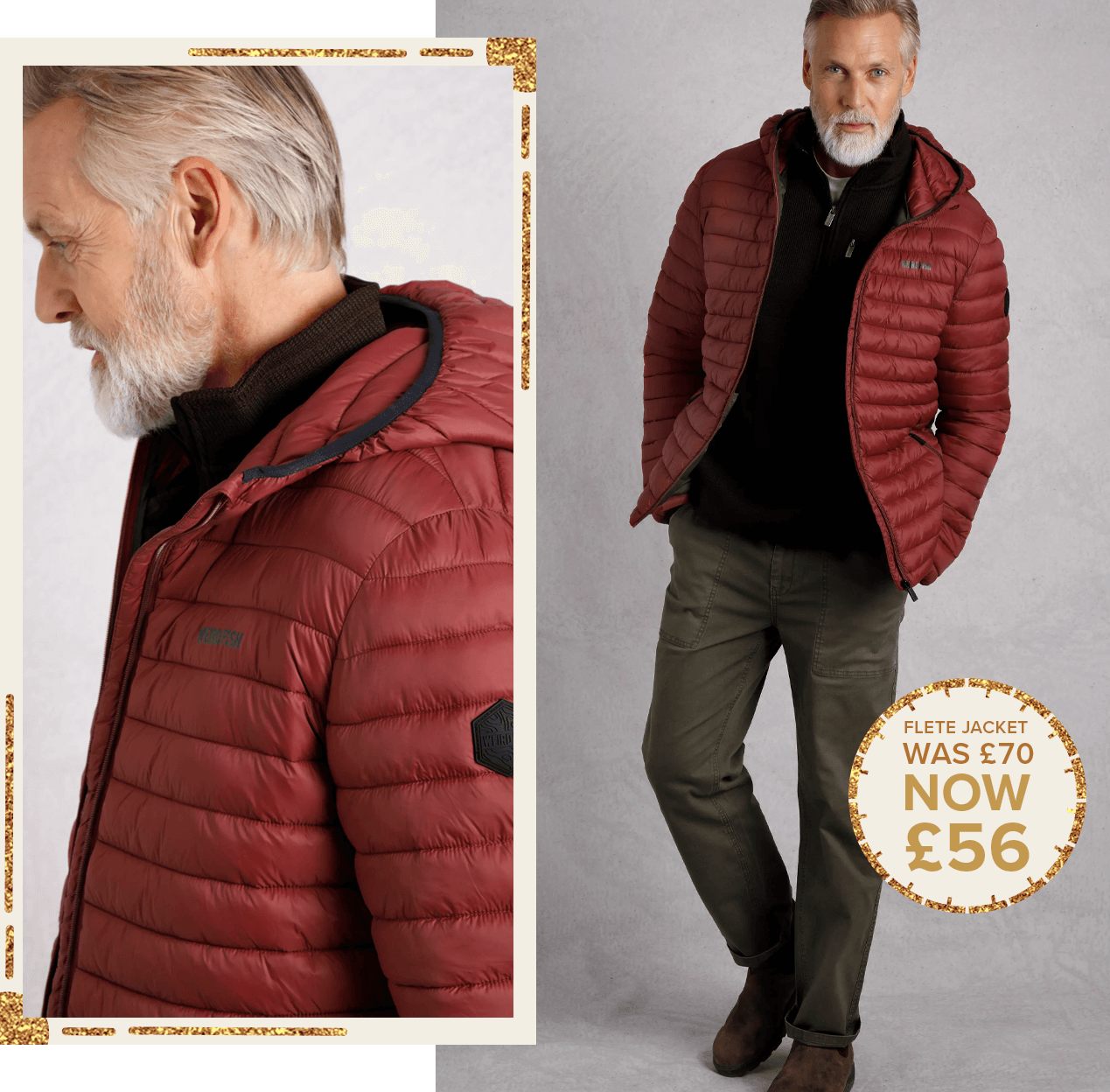 Flete Lightweight Showerproof Padded Jacket
