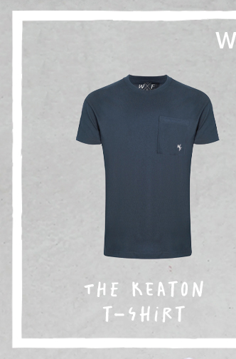 Keaton Organic Cotton Super Soft Pocket T-Shirt