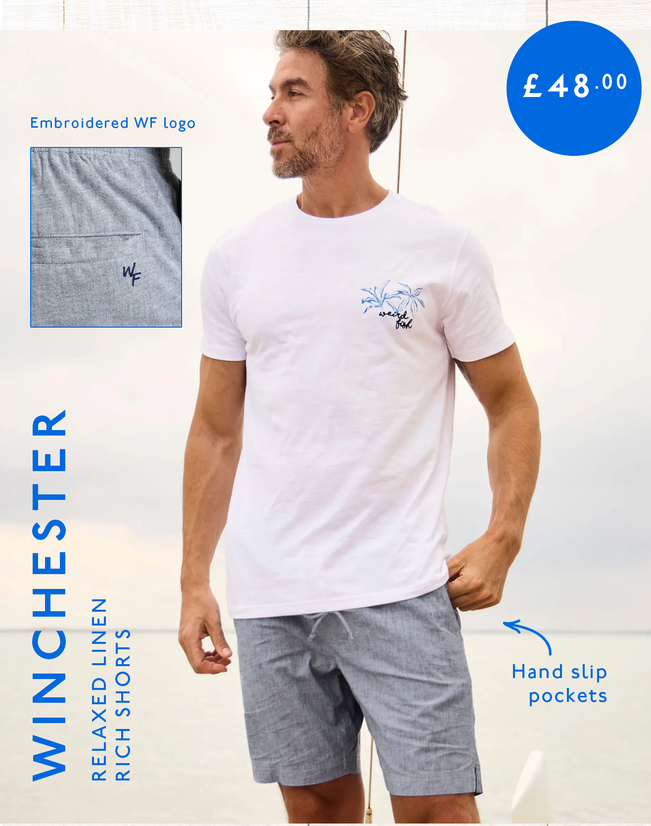 Winchester Relaxed Linen Rich Shorts