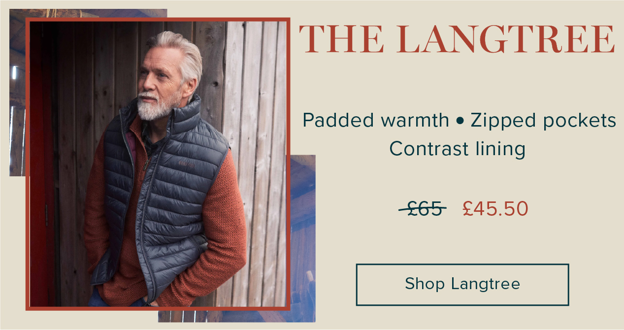 Langtree padded gilet  