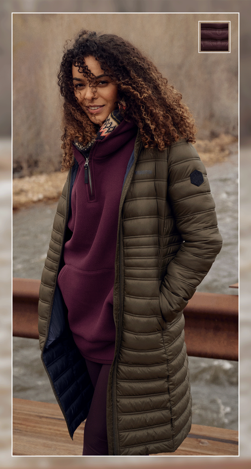 Ravinia Lightweight Padded Long-Line Jacket