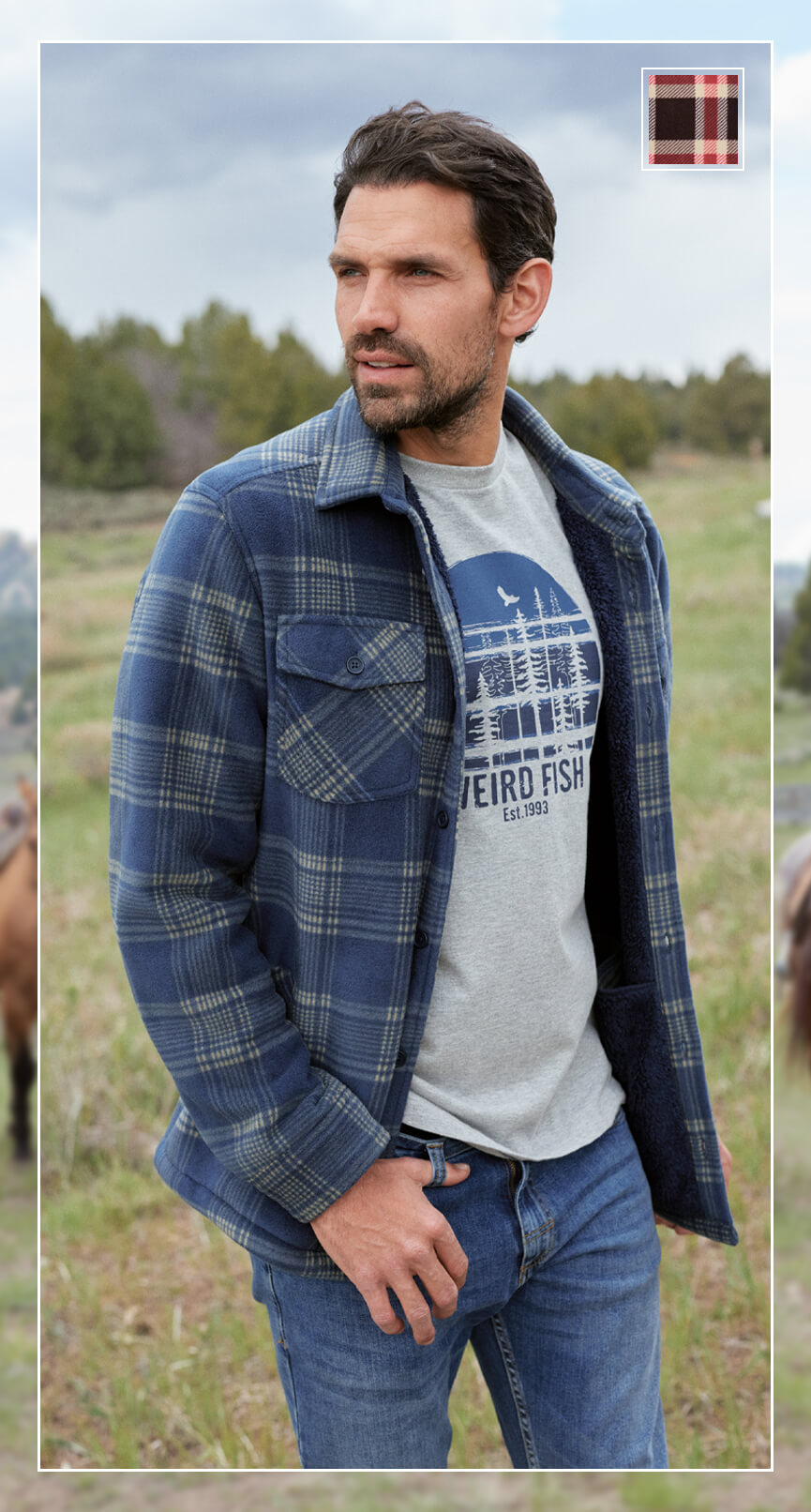 Tyburn Check Fleece Shacket