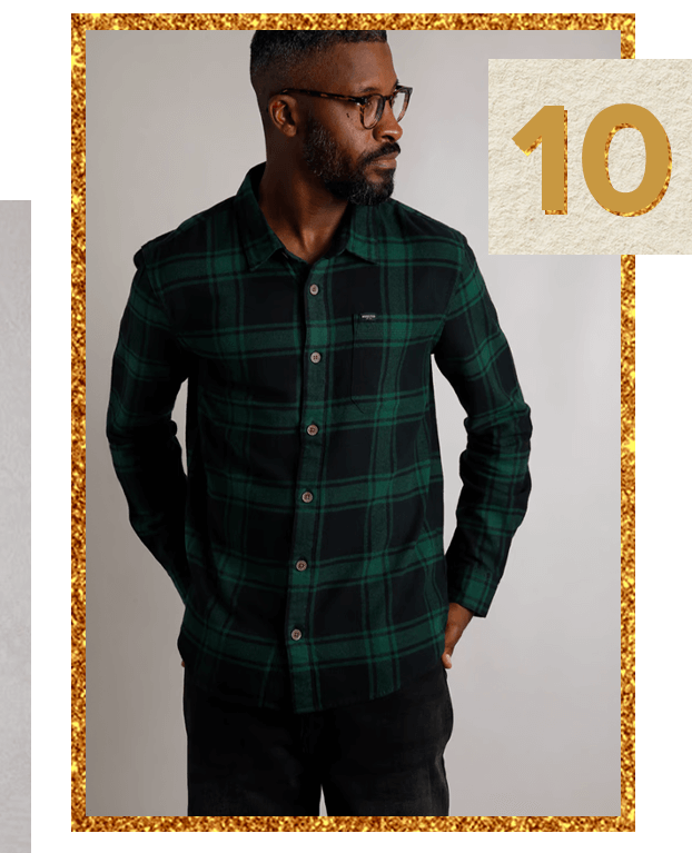 Chester Organic Cotton Flannel Check Shirt