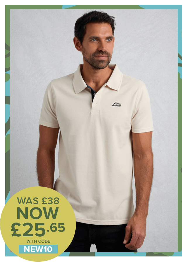 Miles Organic Cotton Pique Polo