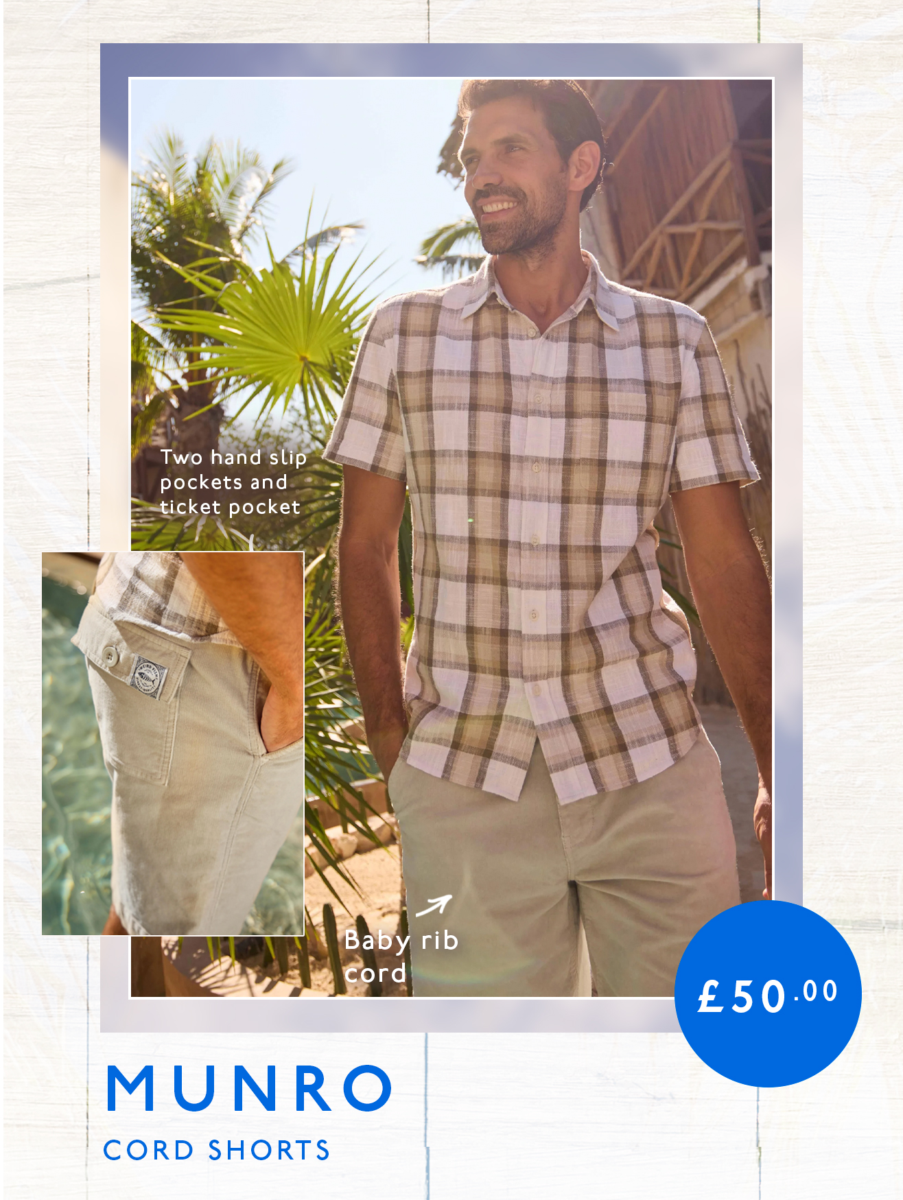 Munro Cord Shorts