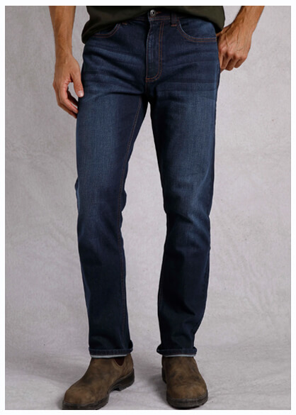 Edward Straight Leg Denim Jeans