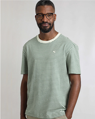 Adair Super Soft Striped T-Shirt