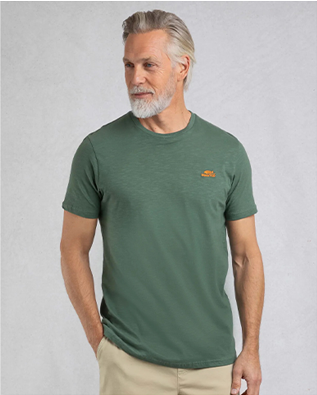Fished Organic Cotton Branded T-Shirt